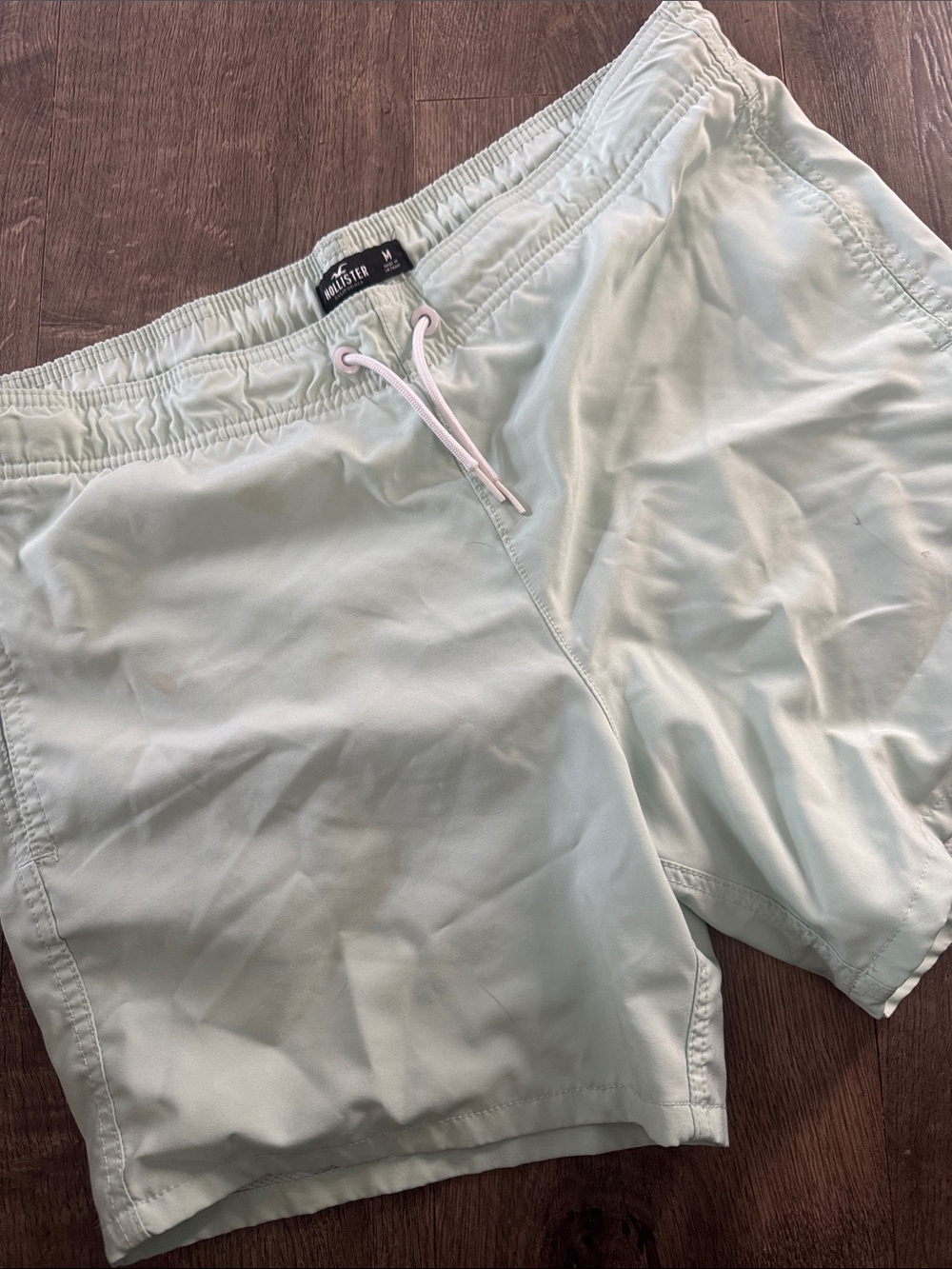 Hollister Pale Mint Swim Shorts